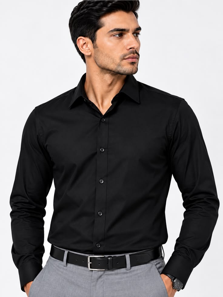 Black Executive Shirt